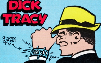 Dick Tracy 2-way wristwatch